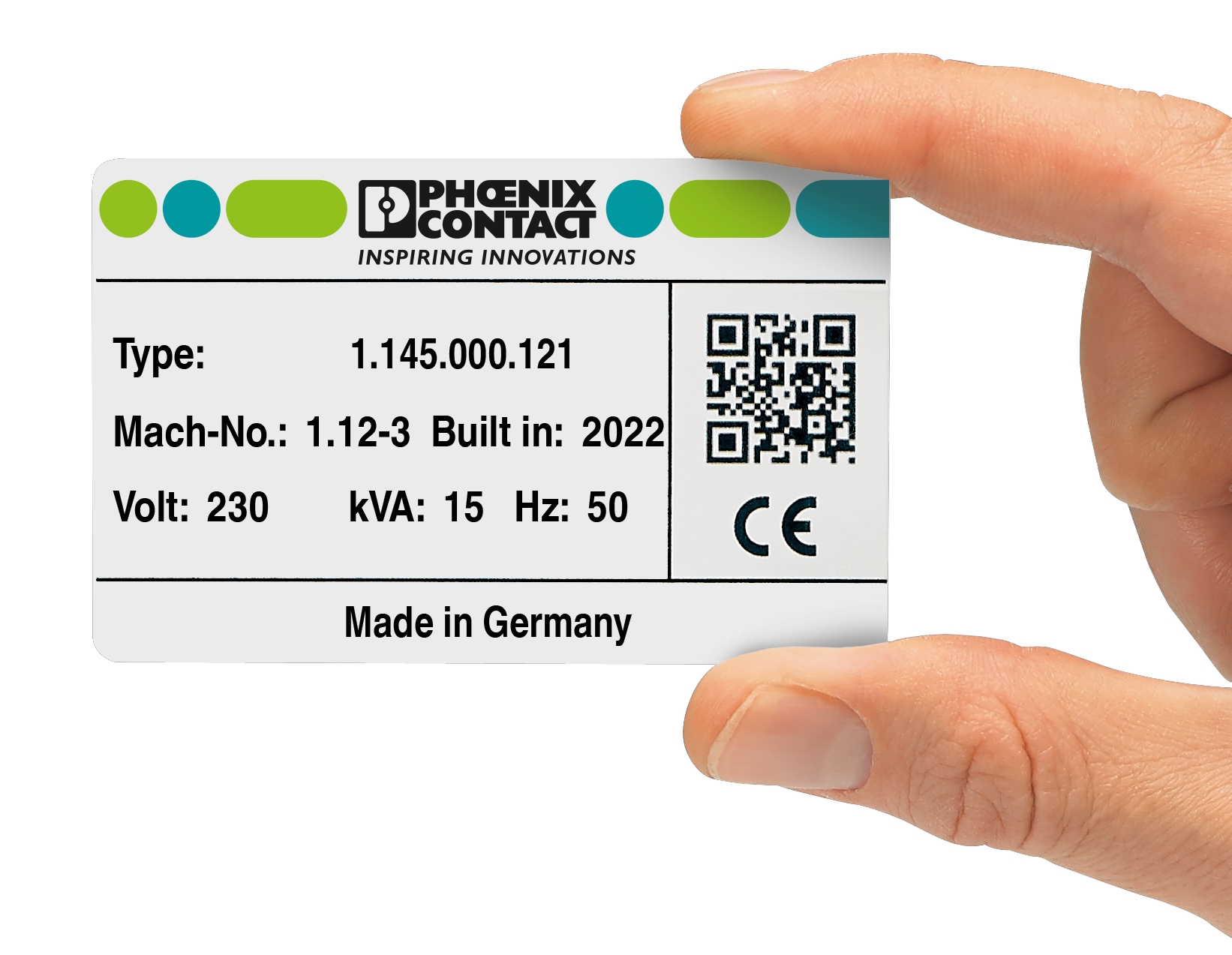 Customer-specific printed markings easily order online