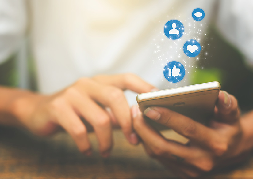 Social media @ #sps_live